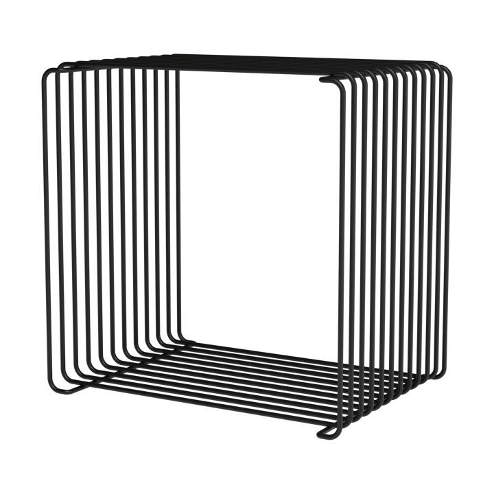 Panton Wire Single shelf 34,8x34,8x25,7 cm - Black - Montana