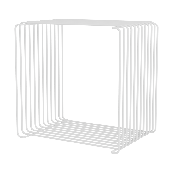 Panton Wire Single shelf 34,8x34,8x25,7 cm - Snow - Montana