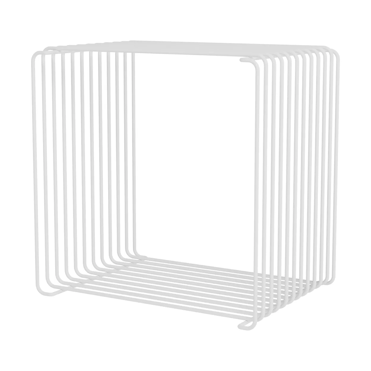 Montana Panton Wire Single shelf 34,8x34,8x25,7 cm Snow