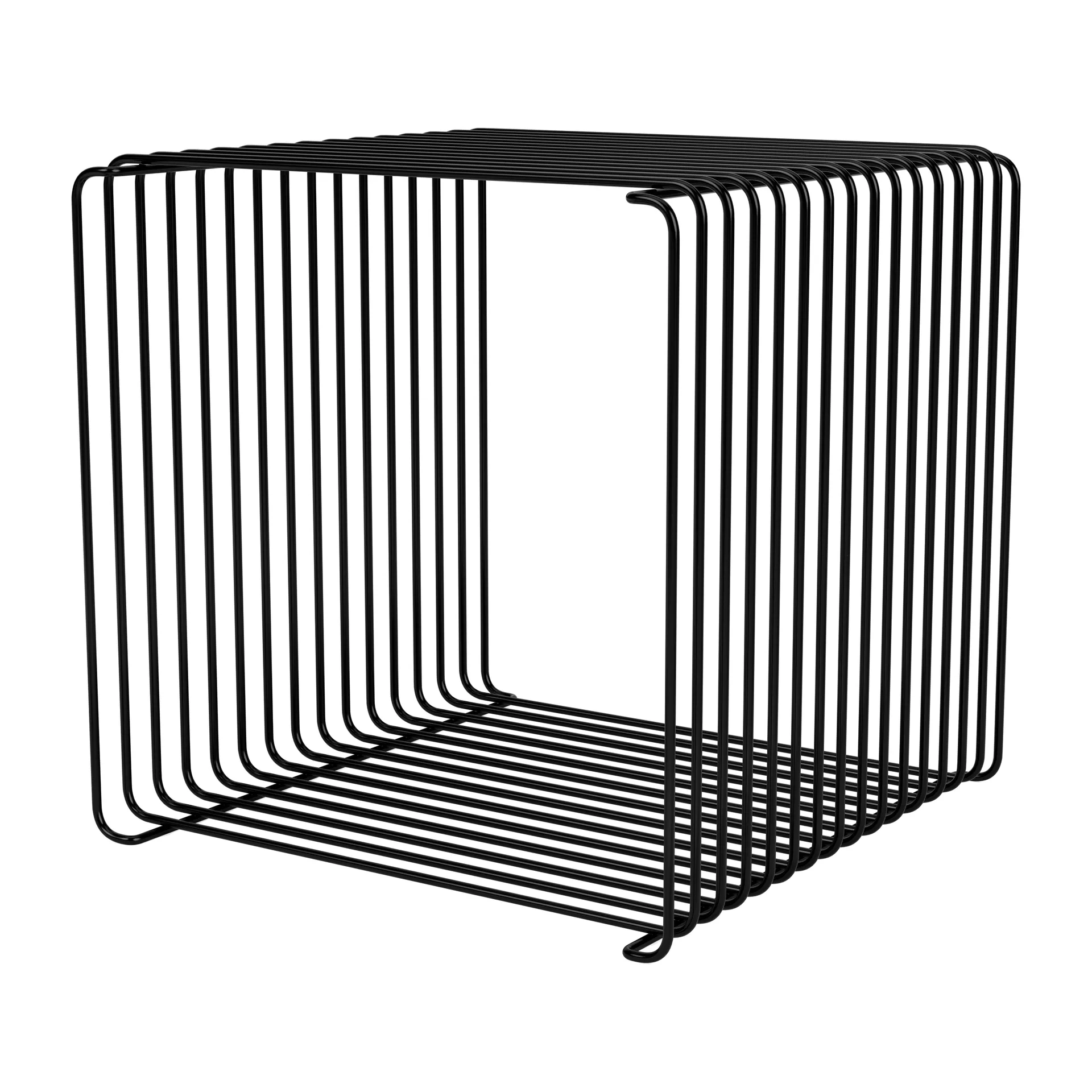 Panton Wire Single shelf 34,8x34,8x34,8 cm, Black Montana