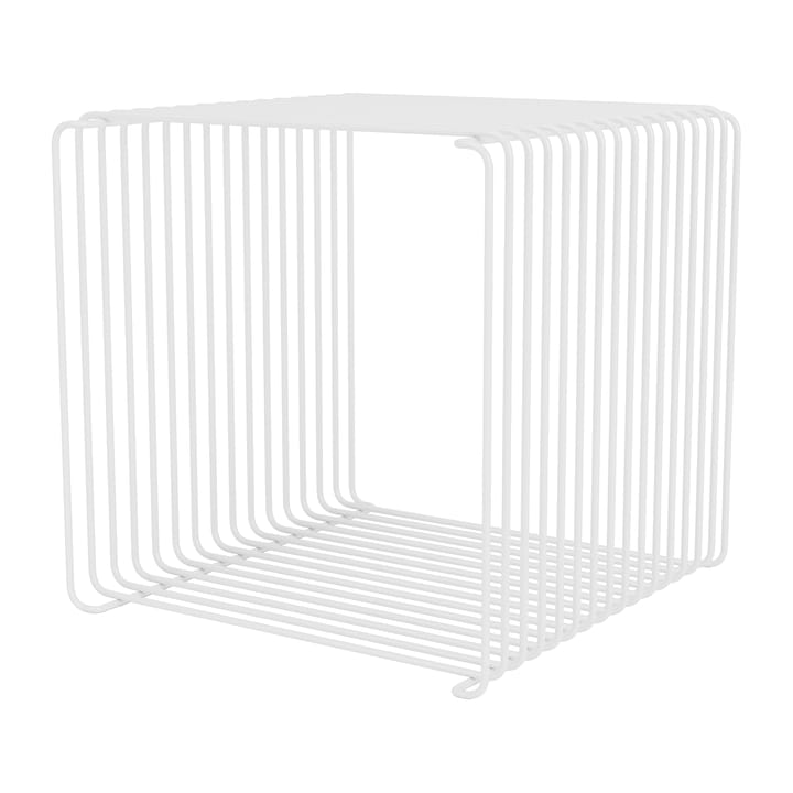 Panton Wire Single shelf 34,8x34,8x34,8 cm - Snow - Montana