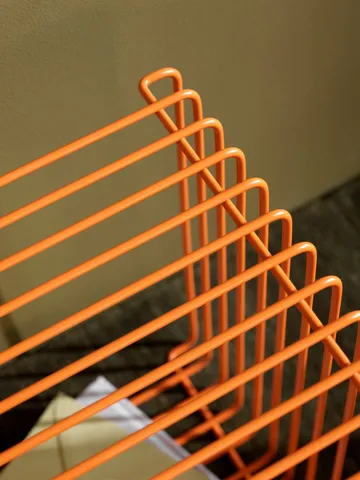 Panton Wire Single shelf 34,8x34,8x34,8 cm - Tangerine - Montana