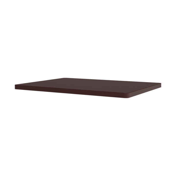 Panton Wire tabletop 34,8x25,7 cm, Black red Montana