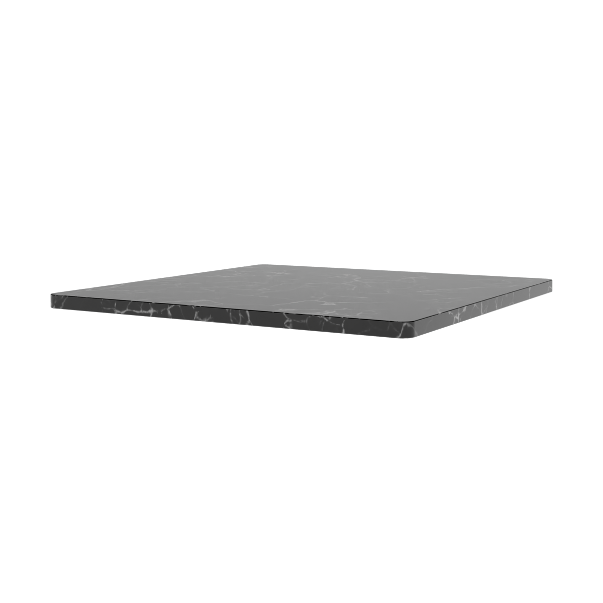 Montana Panton Wire tabletop 34.8x34.8 cm Black marble