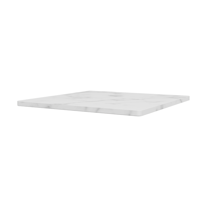 Panton Wire tabletop 34.8x34.8 cm - White marble - Montana