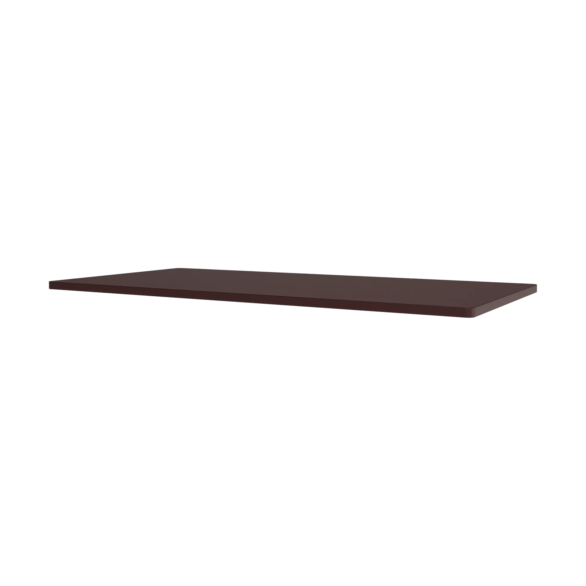 Panton Wire tabletop 70,1x34,8 cm, Black red Montana