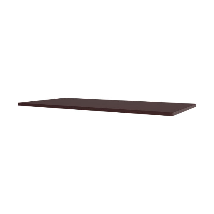 Panton Wire tabletop 70,1x34,8 cm - Black red - Montana