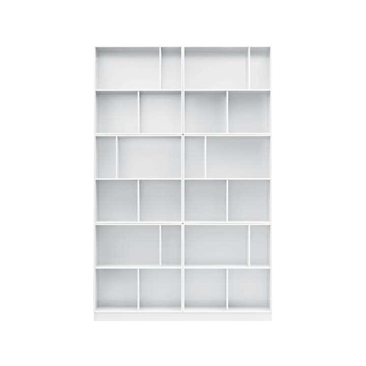 Read bookshelf - New white 101 with 7 cm base - Montana