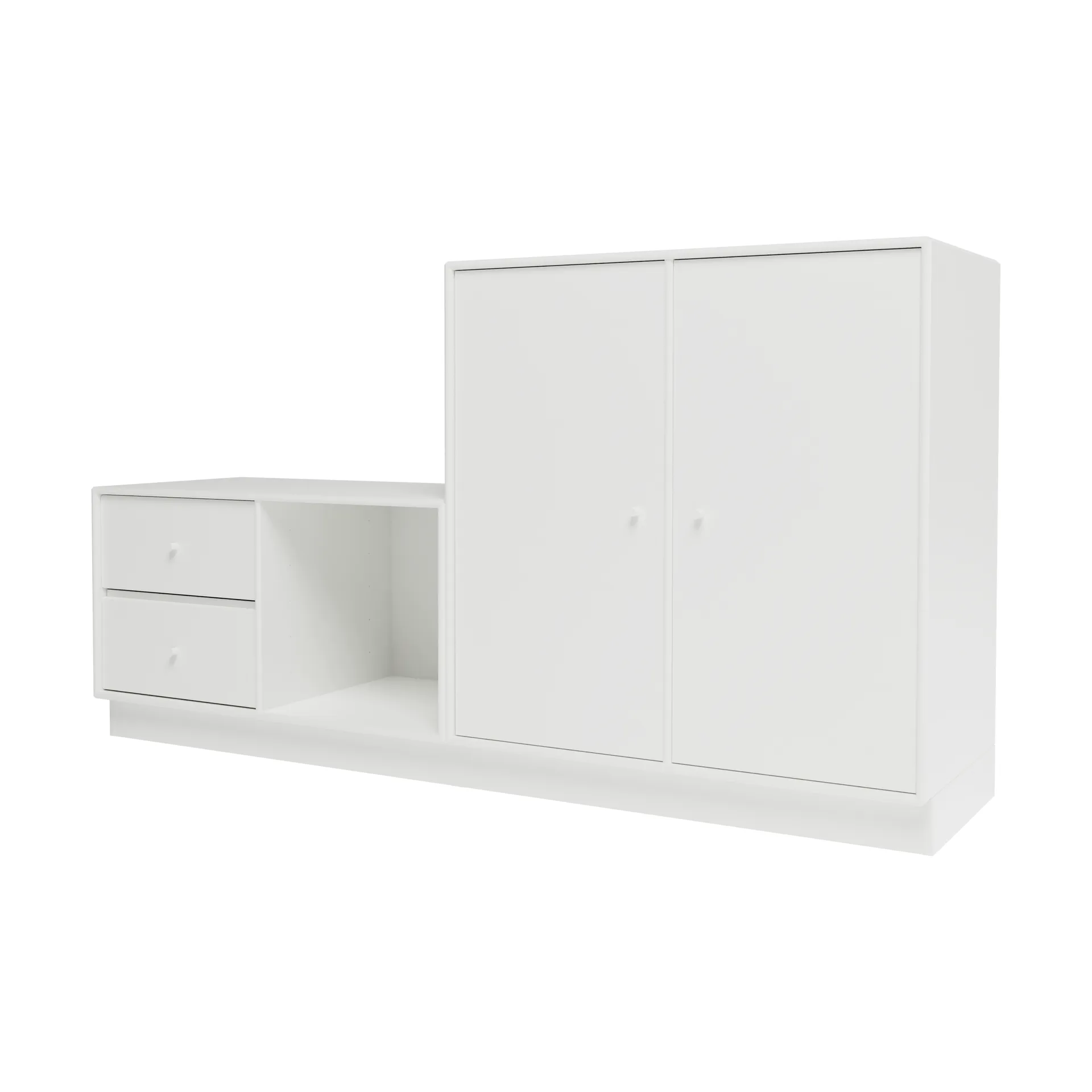 REST I bench, 01 White Montana