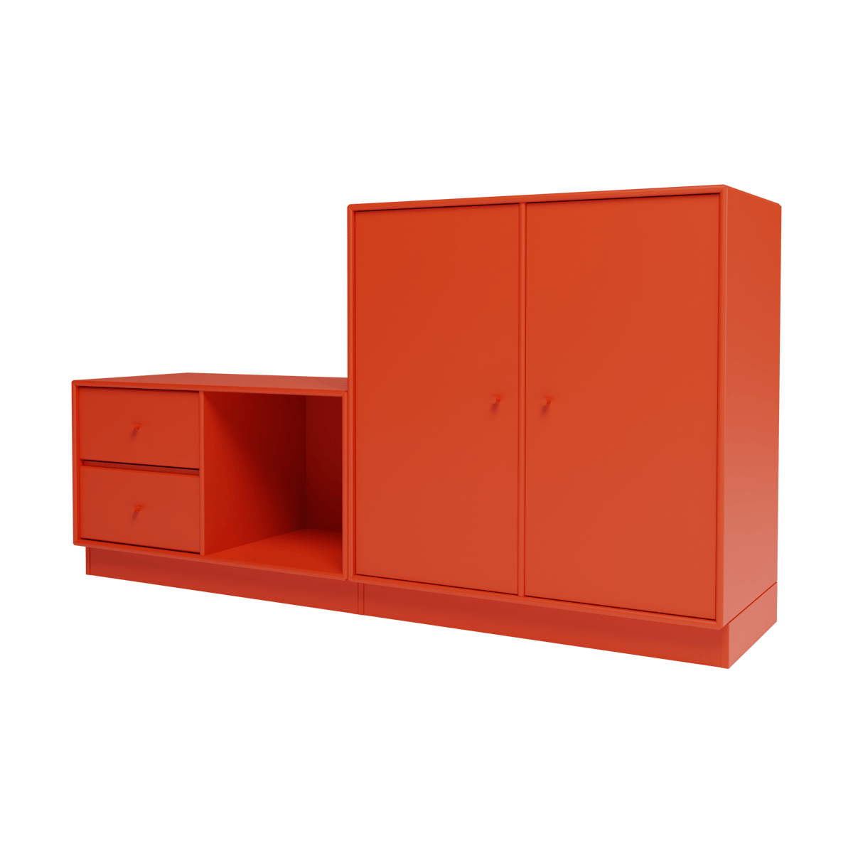 Montana REST I bench 145 Rosehip | Scandinavian Design | Benches | Red