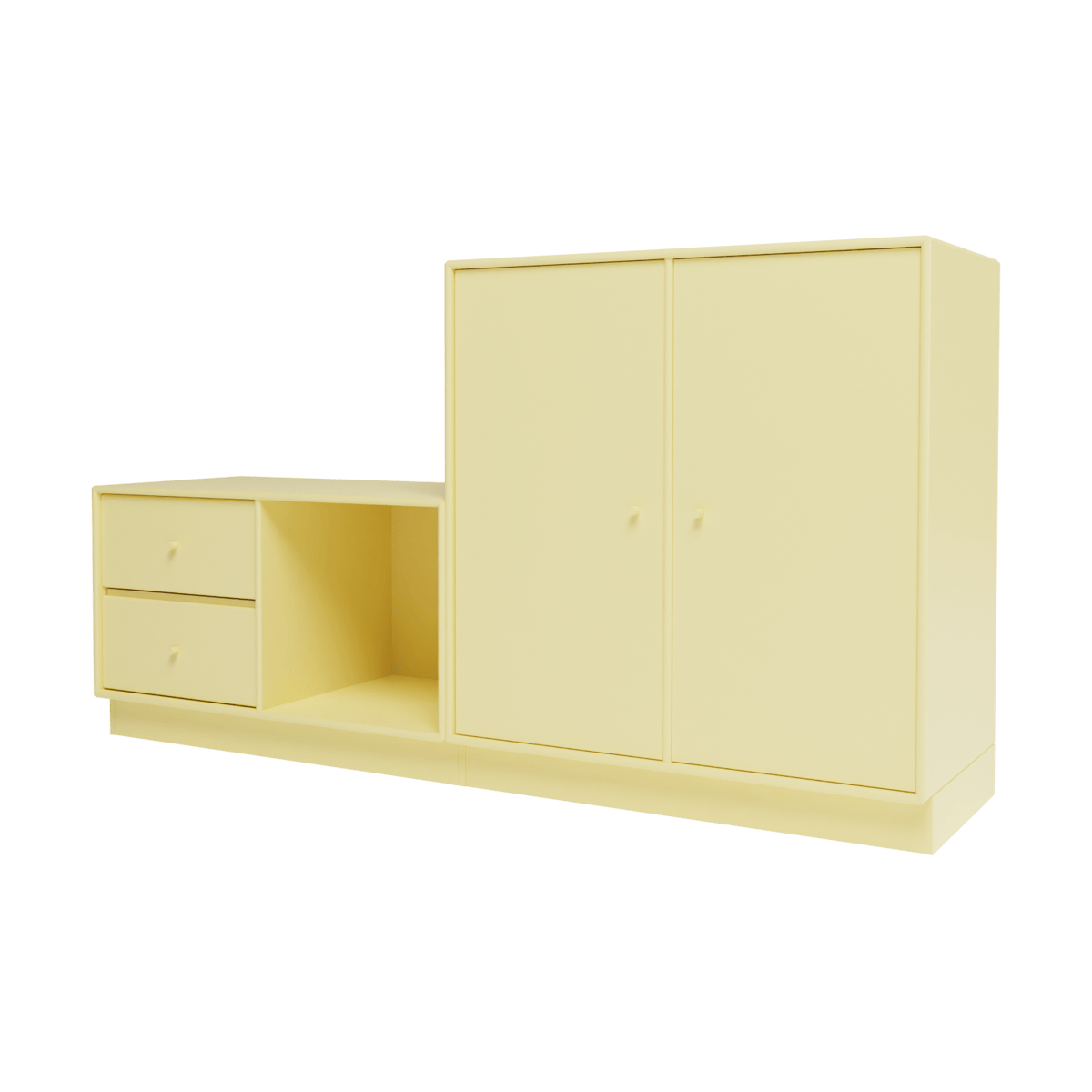Montana REST I bench 159 Chamomile | Scandinavian Design | Benches | Yellow