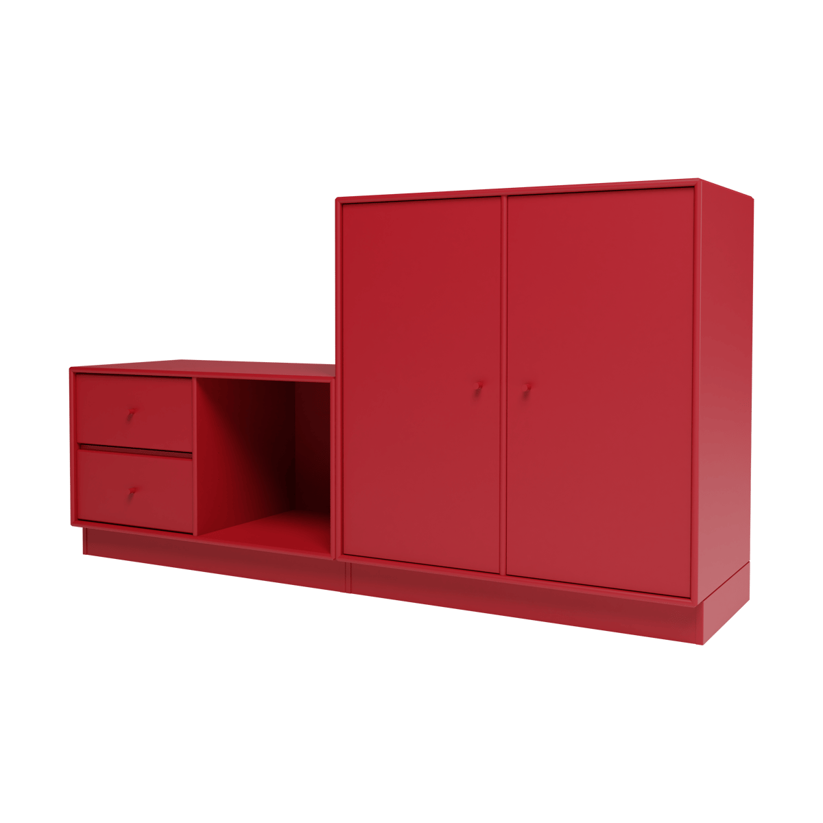 Montana REST I bench 165 Beetroot | Scandinavian Design | Benches | Red