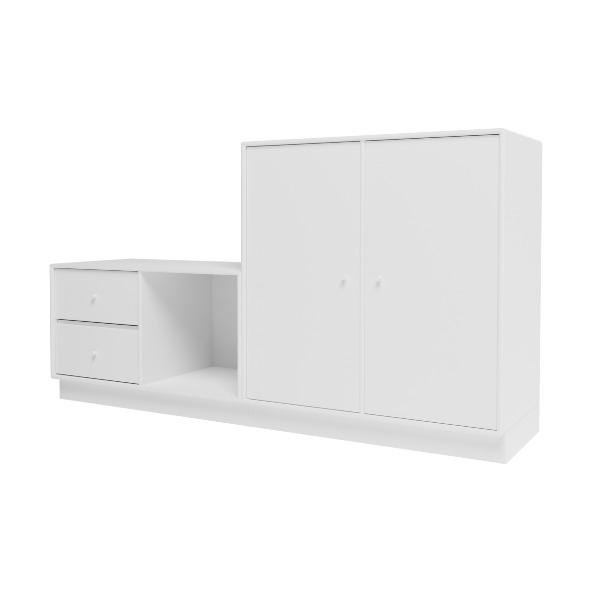 Montana REST I bench 38 Snow | Scandinavian Design | Benches | White