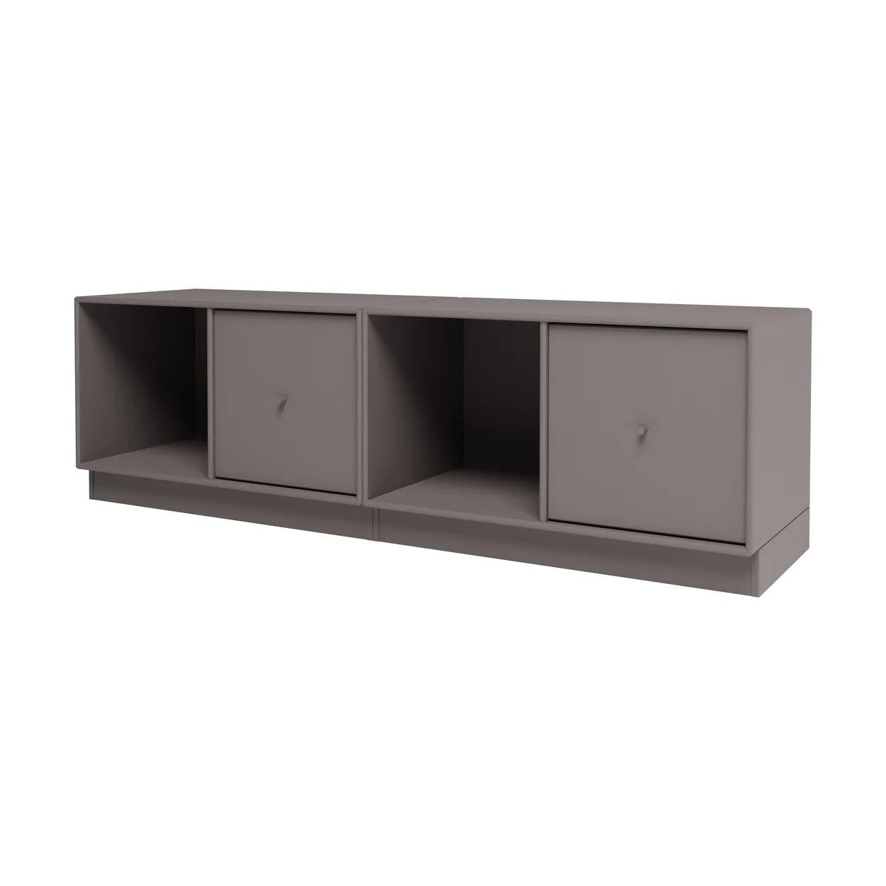 Montana REST II bench 35 Coffee | Scandinavian Design | Benches | Grey