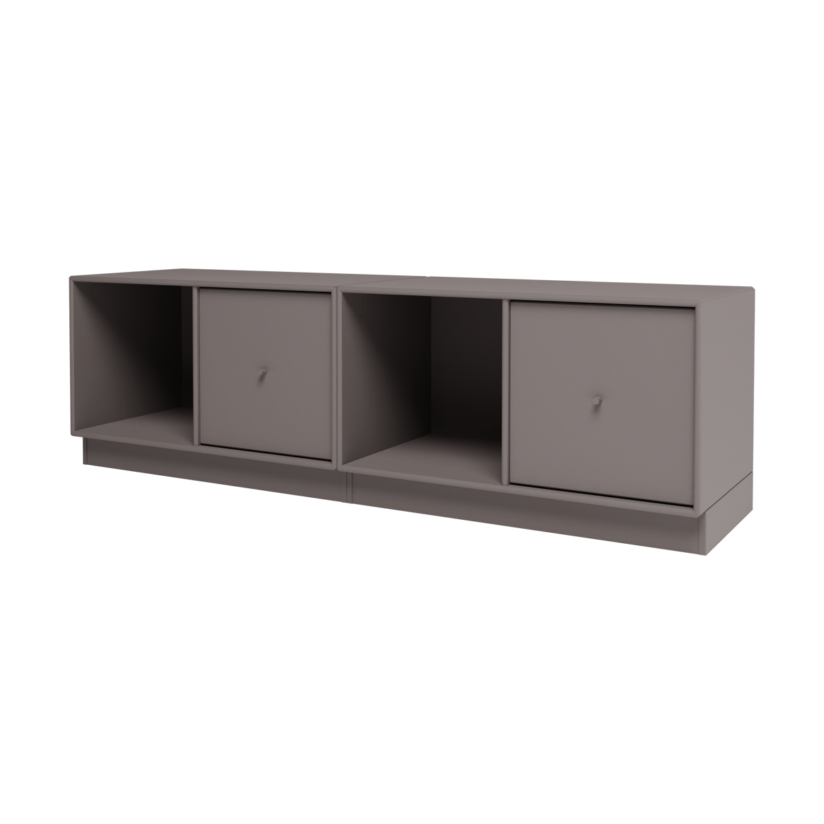 Montana REST II bench 35 Coffee | Scandinavian Design | Benches | Grey