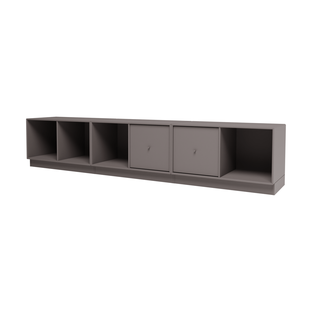 Montana REST III bench 35 Coffee | Scandinavian Design | Benches | Grey