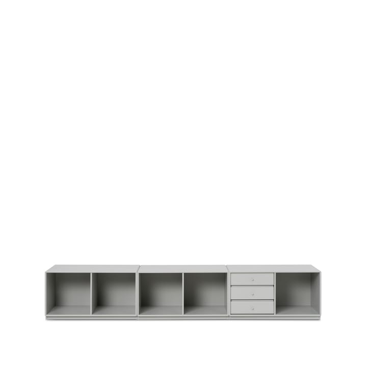 Rest shelf module - Nordic 09, with base, 3 draws - Montana