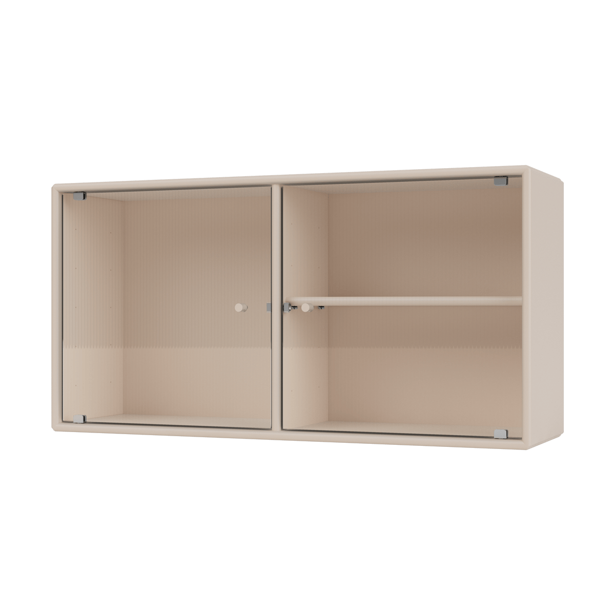 Montana Ripple I display cabinet 69.6x35.4x20 cm Clay