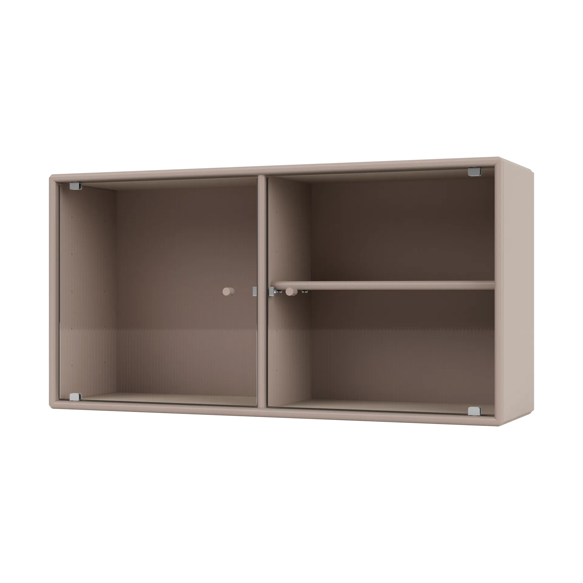 Ripple I display cabinet 69.6x35.4x20 cm, Mushroom Montana