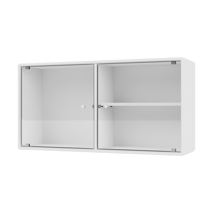 Ripple I display cabinet 69.6x35.4x20 cm - NewWhite - Montana