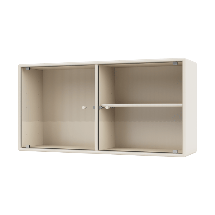 Ripple I display cabinet 69.6x35.4x20 cm - Oat - Montana