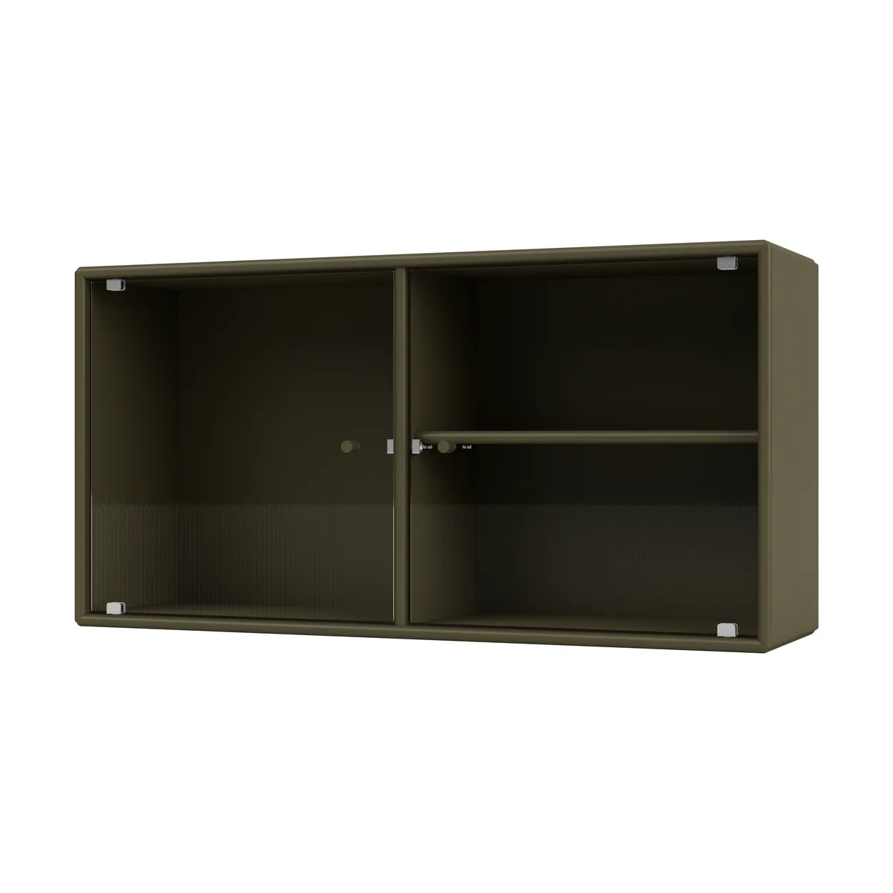 Montana Ripple I display cabinet 69.6x35.4x20 cm Oregano