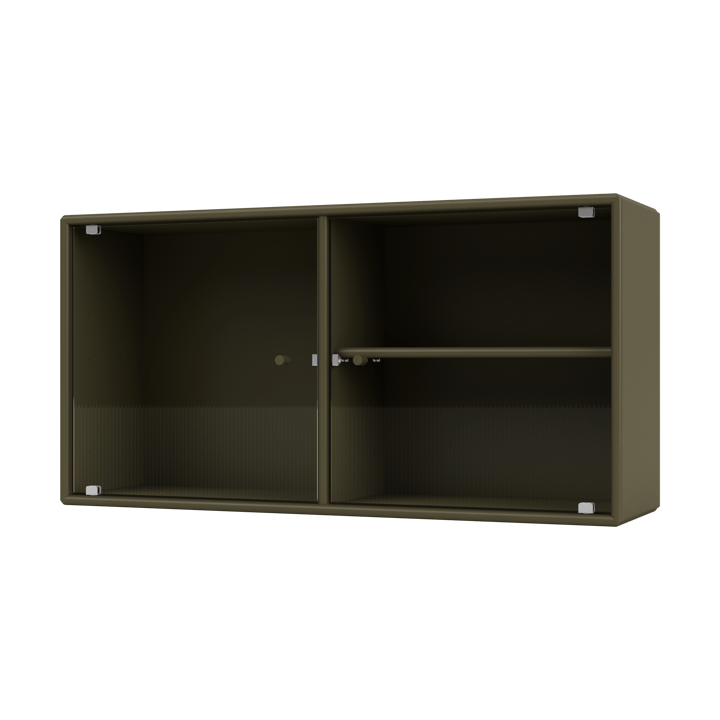 Ripple I display cabinet 69.6x35.4x20 cm - Oregano - Montana