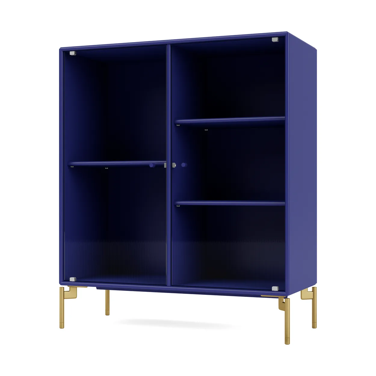 Montana Ripple II display cabinet 69.6x82.2x30 cm Monarch-legs brass