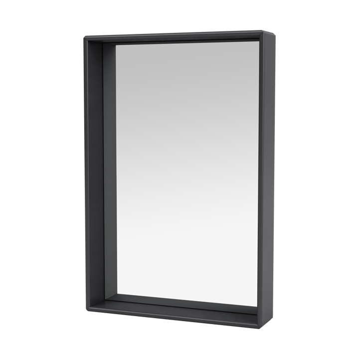 Shelfie colour frame mirror 46.8x69.6 cm - Anthracite - Montana