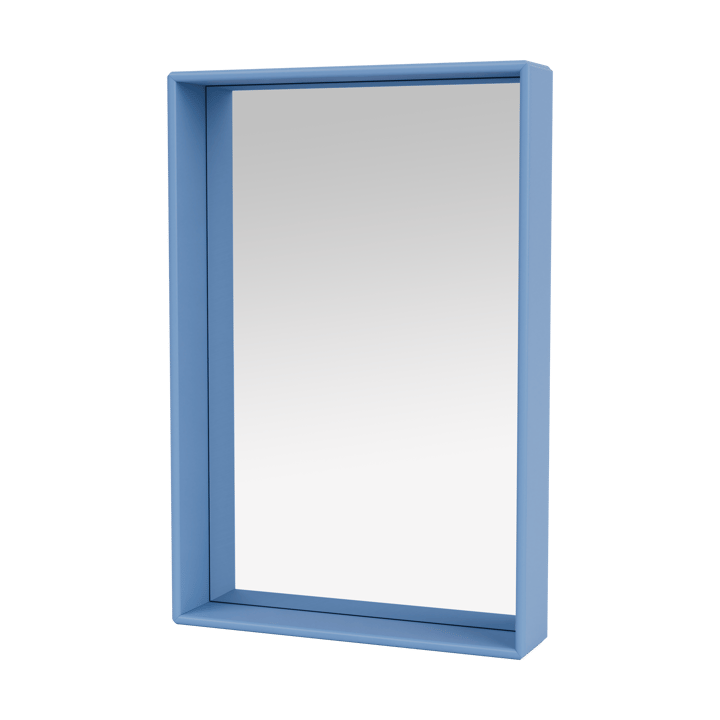Shelfie colour frame mirror 46.8x69.6 cm - Azure - Montana