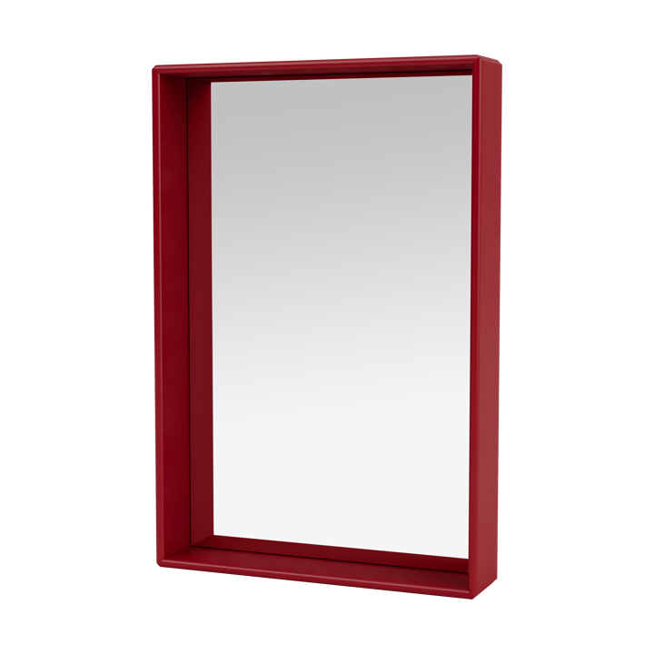 Shelfie colour frame mirror 46.8x69.6 cm - Beetroot - Montana