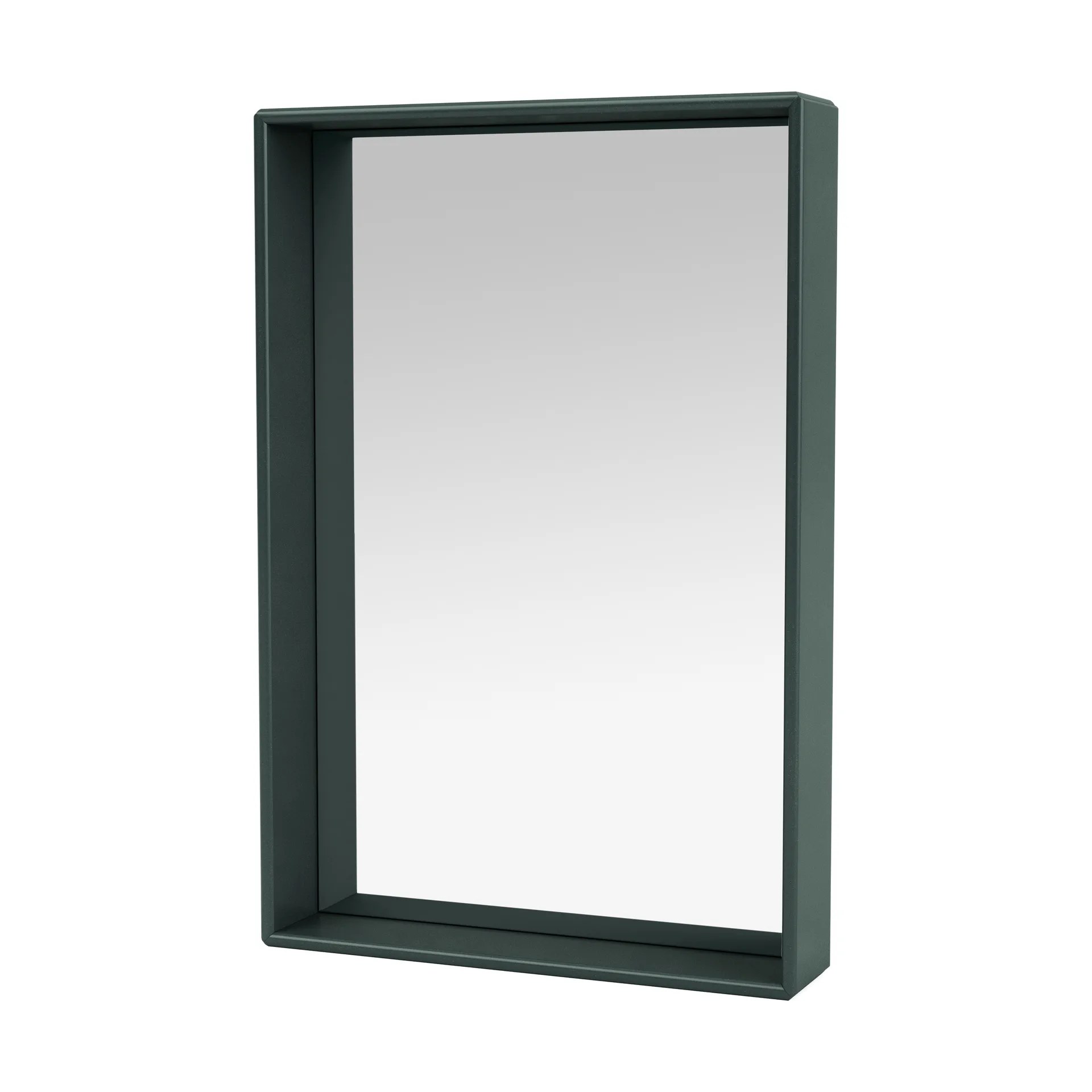 Shelfie colour frame mirror 46.8x69.6 cm, BlackJade Montana