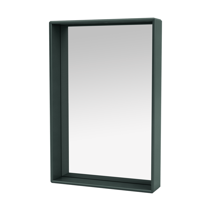 Shelfie colour frame mirror 46.8x69.6 cm - BlackJade - Montana