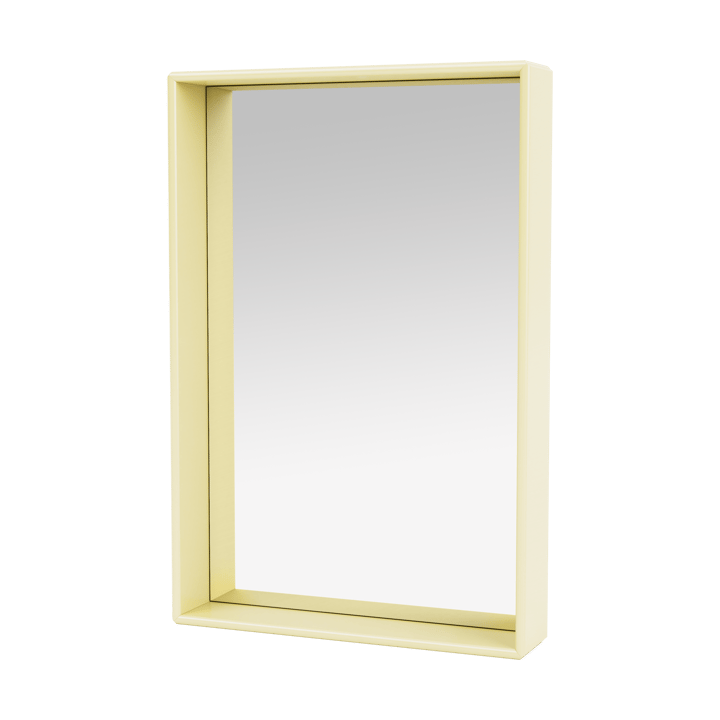 Shelfie colour frame mirror 46.8x69.6 cm - Camomile - Montana