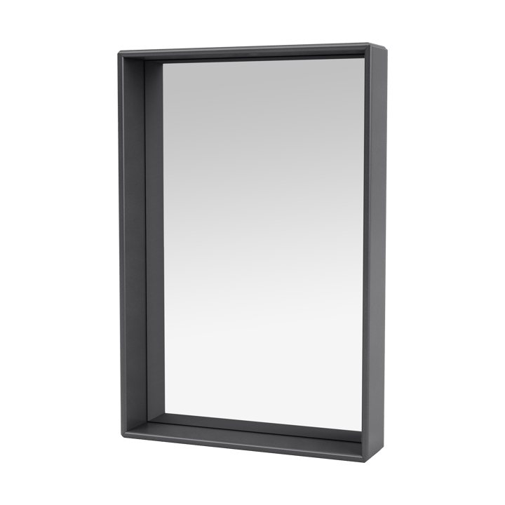 Shelfie colour frame mirror 46.8x69.6 cm - Coal - Montana