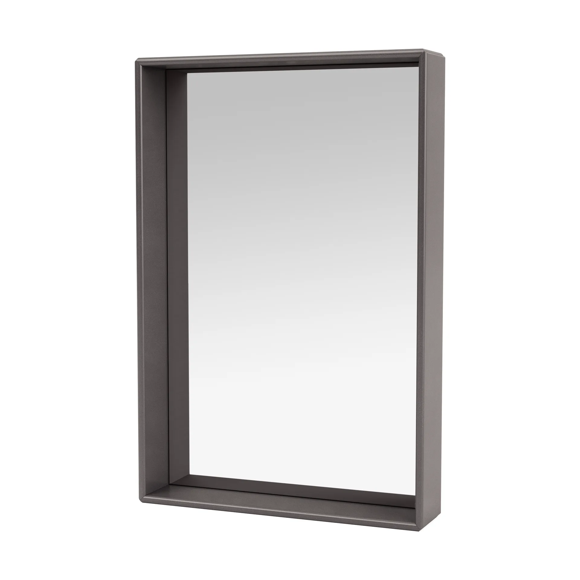Shelfie colour frame mirror 46.8x69.6 cm, Coffee Montana