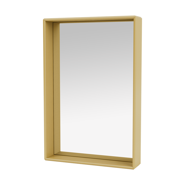 Shelfie colour frame mirror 46.8x69.6 cm - Cumin - Montana