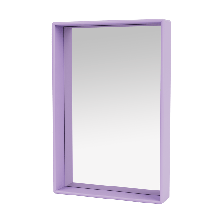 Shelfie colour frame mirror 46.8x69.6 cm - Iris - Montana