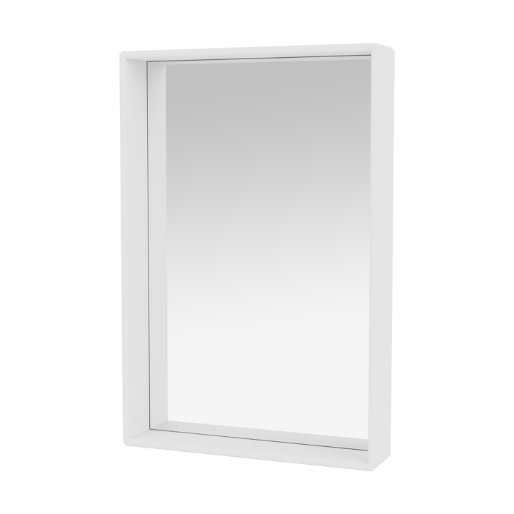 Shelfie colour frame mirror 46.8x69.6 cm - NewWhite - Montana