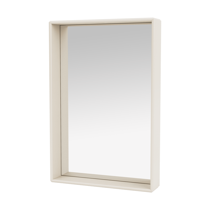 Shelfie colour frame mirror 46.8x69.6 cm - Oat - Montana