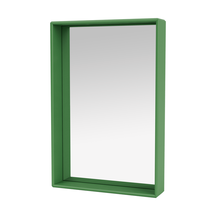Shelfie colour frame mirror 46.8x69.6 cm - Parsley - Montana