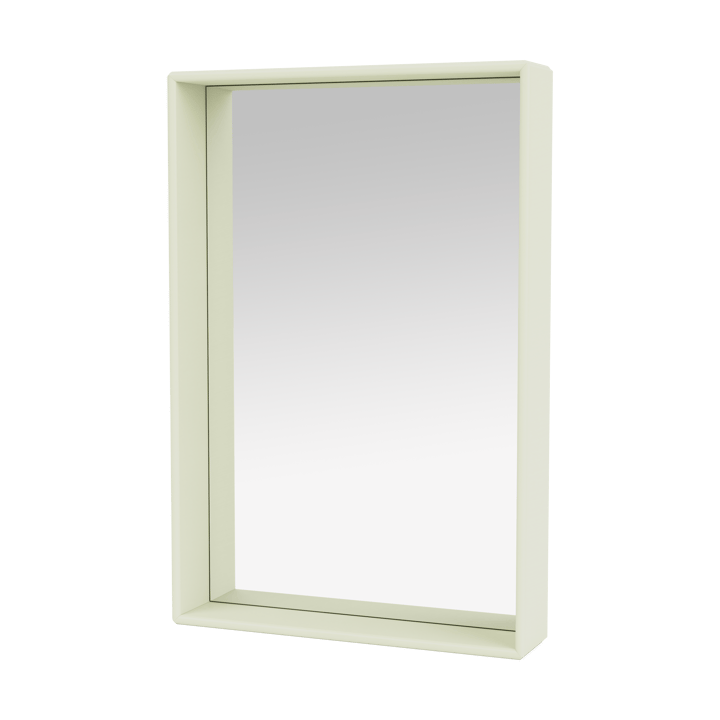 Shelfie colour frame mirror 46.8x69.6 cm - Pomelo - Montana