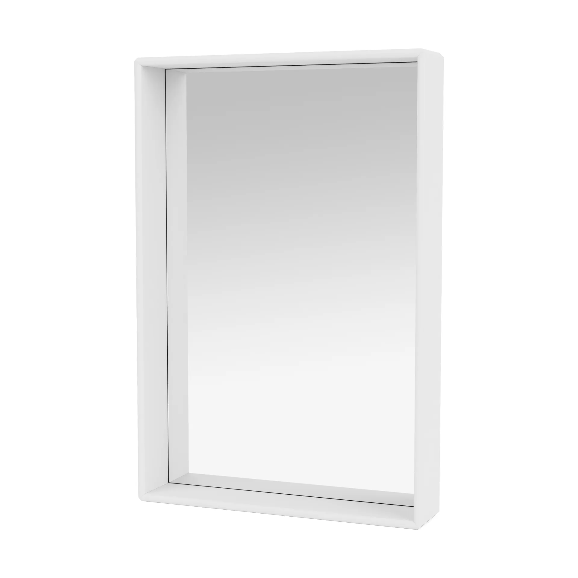 Shelfie colour frame mirror 46.8x69.6 cm, Snow Montana