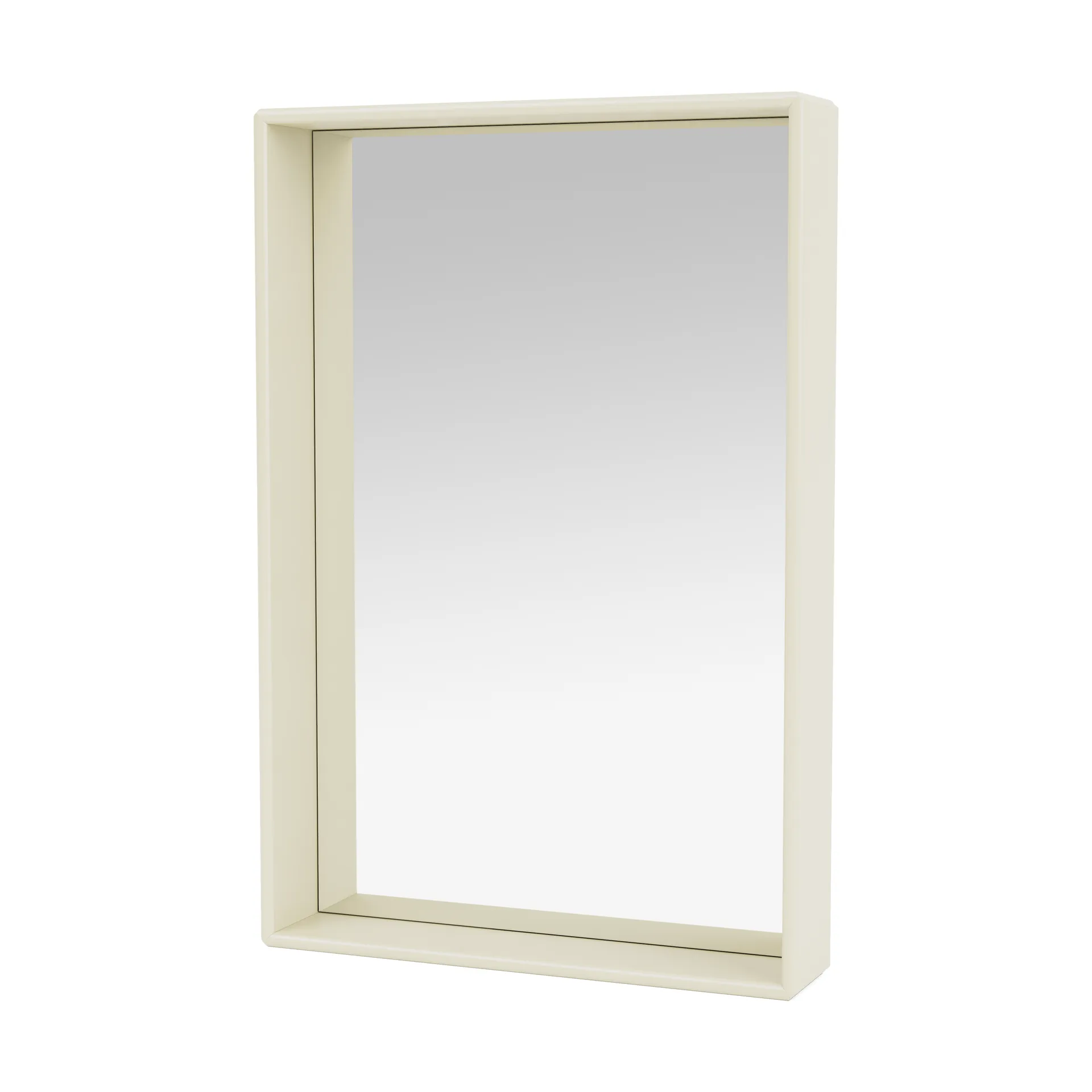 Shelfie colour frame mirror 46.8x69.6 cm, Vanilla Montana