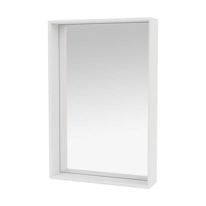 Shelfie colour frame mirror 46.8x69.6 cm - White - Montana