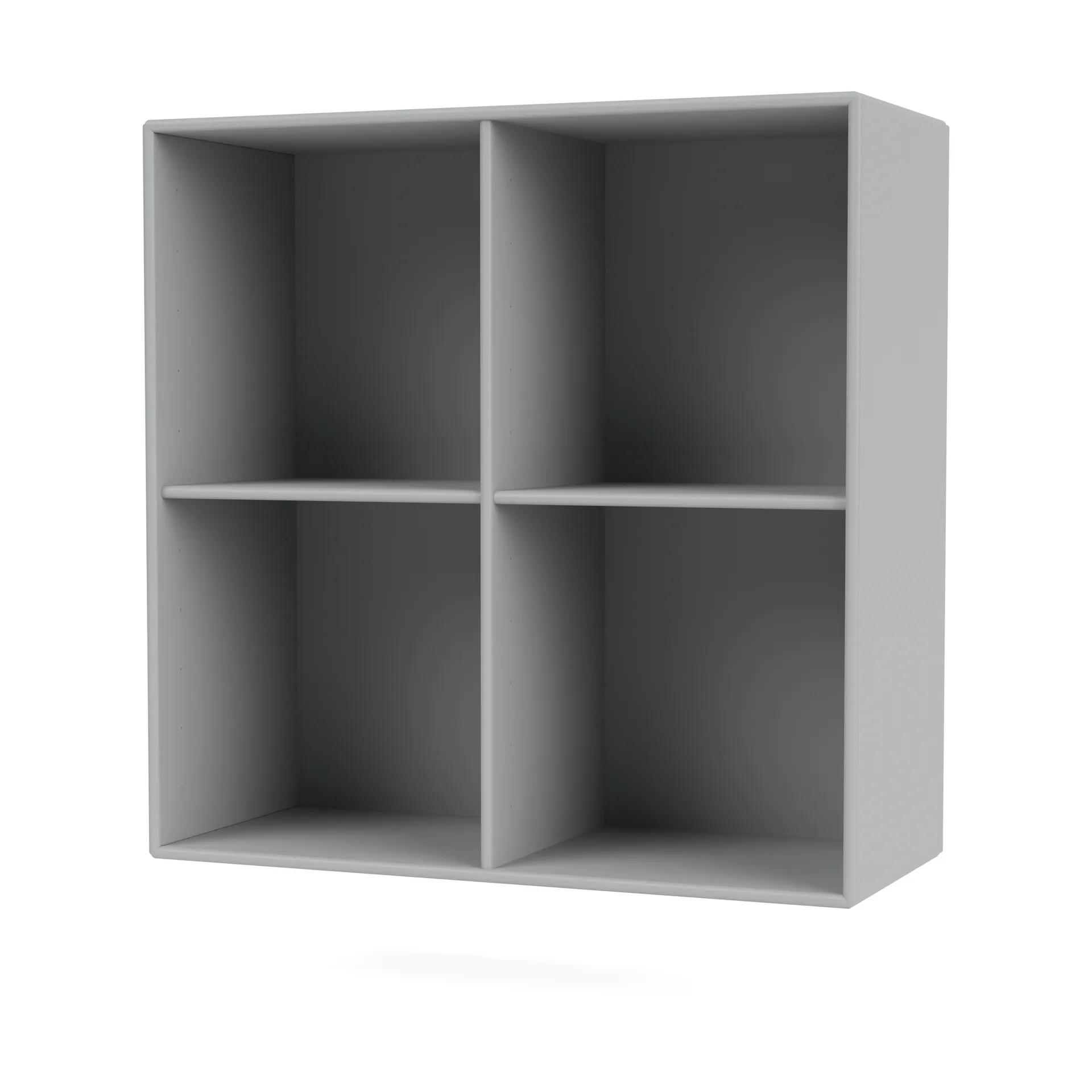 SHOW shelf 69.6x69.6 cm incl. suspension rail, 02-Fjord Montana