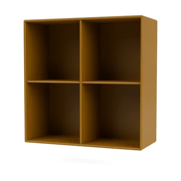 SHOW shelf 69.6x69.6 cm incl. suspension rail - 142-Amber - Montana