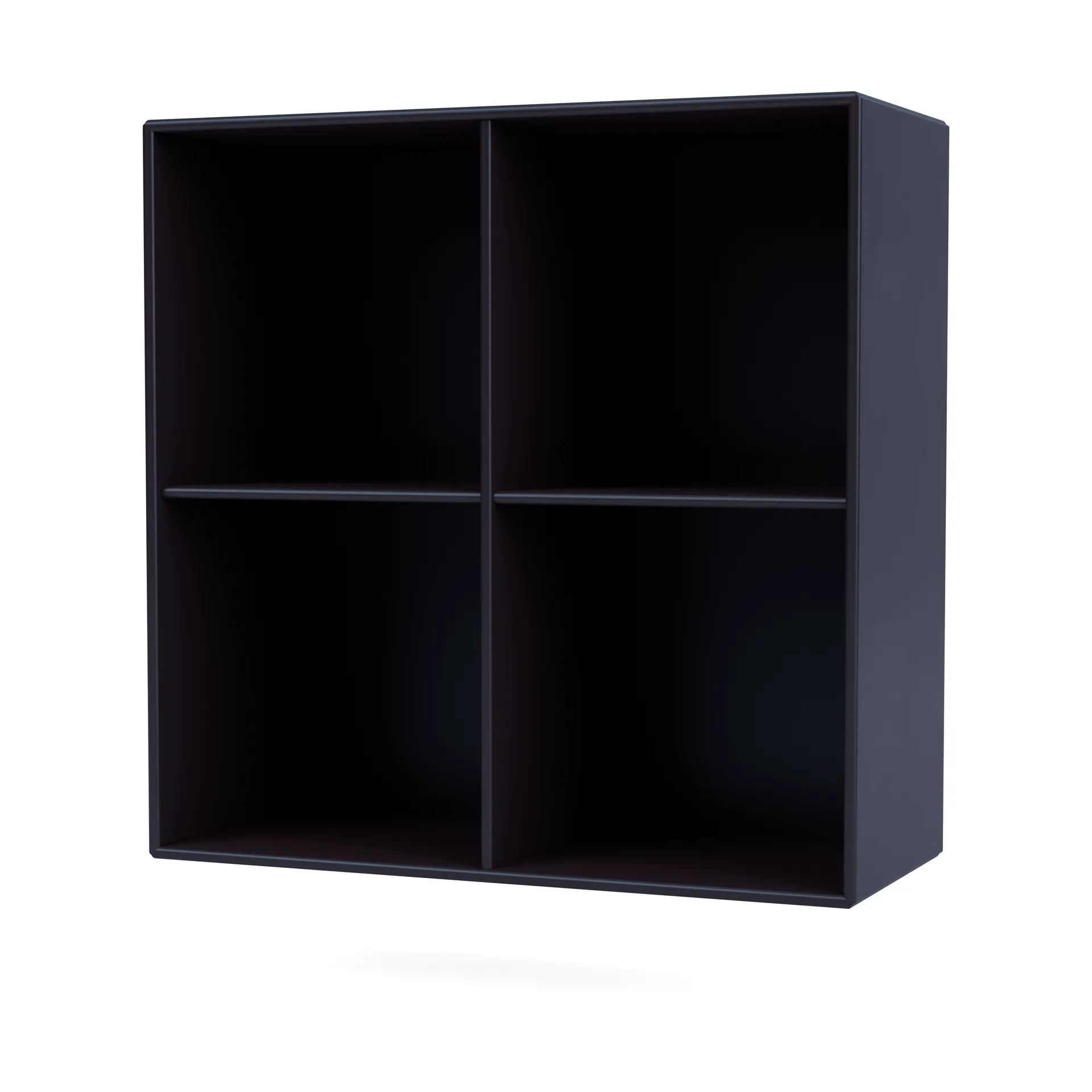 SHOW shelf 69.6x69.6 cm incl. suspension rail, 147-Shadow Montana