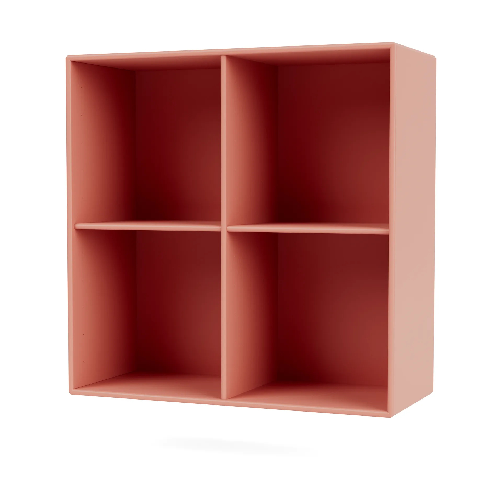 SHOW shelf 69.6x69.6 cm incl. suspension rail, 151-Rhubarb Montana