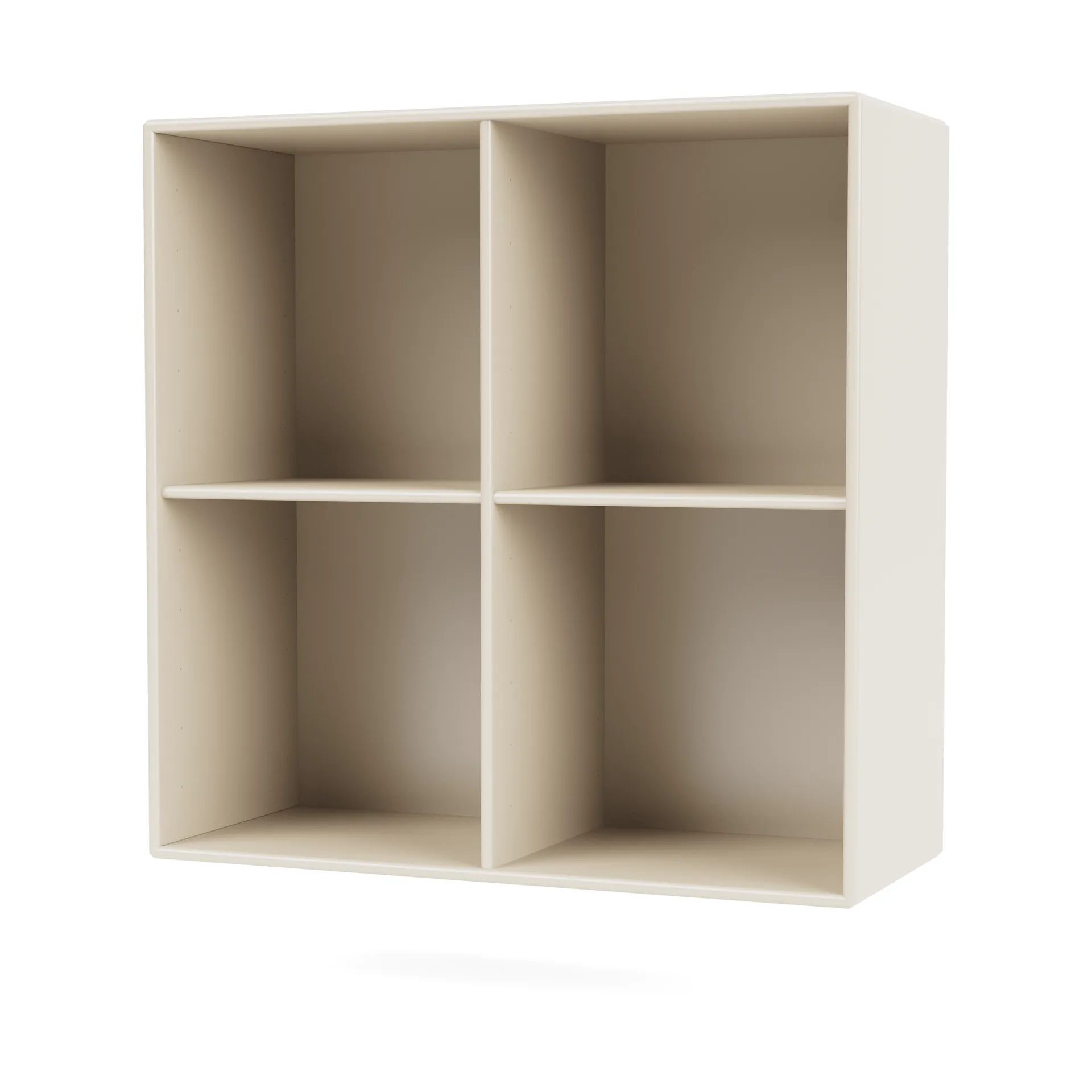 SHOW shelf 69.6x69.6 cm incl. suspension rail, 158-Oat Montana
